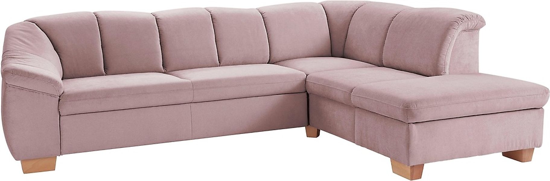 sit&more Ecksofa »Santo L-Form« mit Federkern, wahlweise mit Bettfunktion u günstig online kaufen