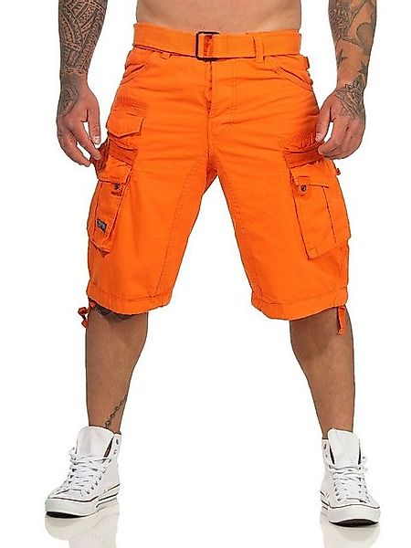 Geographical Norway Cargoshorts Herren Shorts mit abnehmbarem Gürtel (mit a günstig online kaufen
