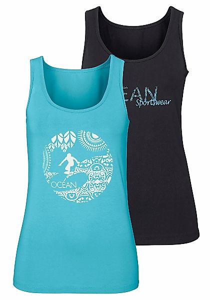 Ocean Sportswear Tanktop, 2er-Packer Packung, mit unterschiedlichen Drucken günstig online kaufen