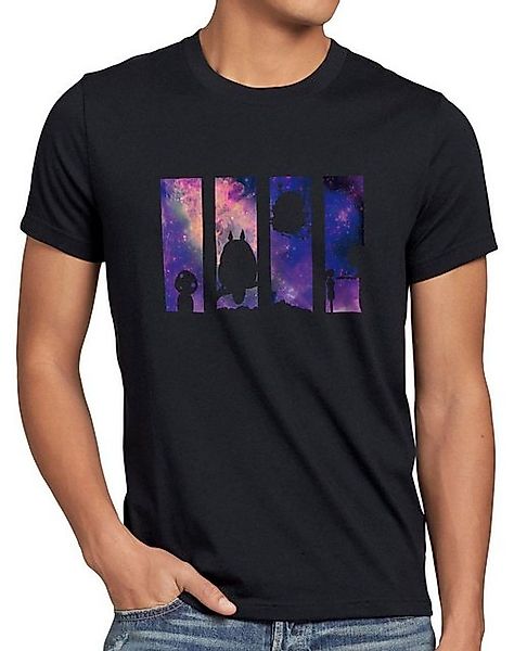 style3 T-Shirt Anime Galaxy totoro mononoke schloss chihiro film mononoke günstig online kaufen