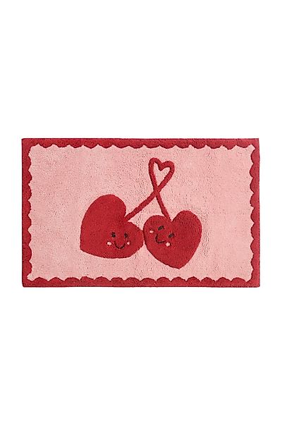 Next Badematte Badematte Kirsche/Herz aus 100 % günstig online kaufen