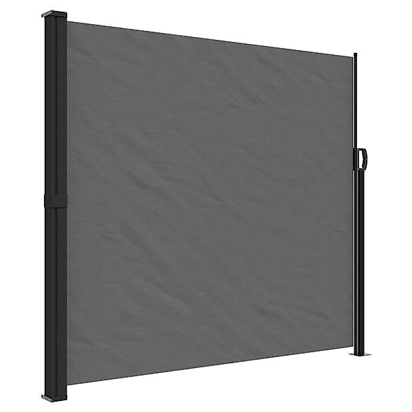 furnicato Seitenmarkise Ausziehbar Anthrazit 180x600 cm günstig online kaufen