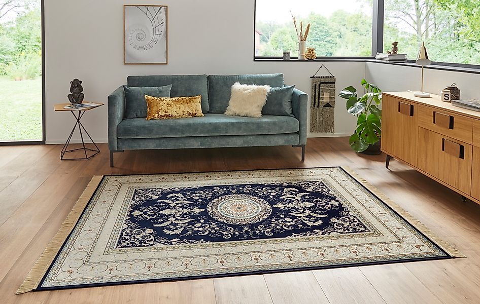 HANSE Home Teppich "Antik Negar" rechteckig 5 mm Höhe Orientalisch mit Fran günstig online kaufen