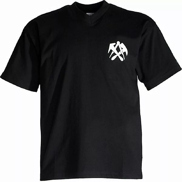 JOB T-Shirt T-Shirt DACHDECKER mit V-Ausschnitt günstig online kaufen