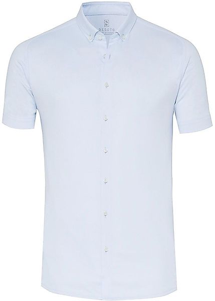 Desoto Hemd Bügelfrei Uni Hellblau 051 - Größe XS günstig online kaufen