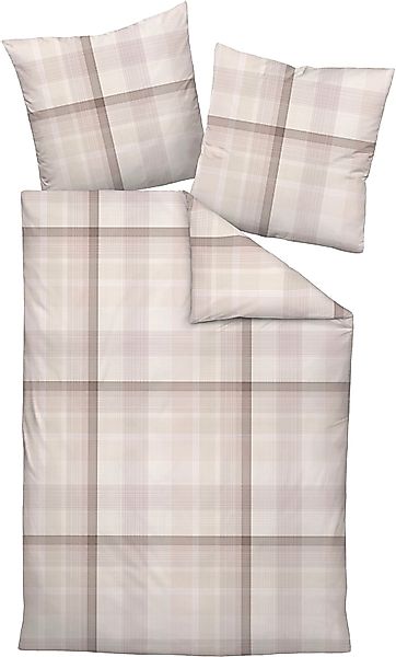 Janine Bettwäsche Interlock-Jersey-Bettwäsche Carmen S, 100% Baumwolle, 2 t günstig online kaufen