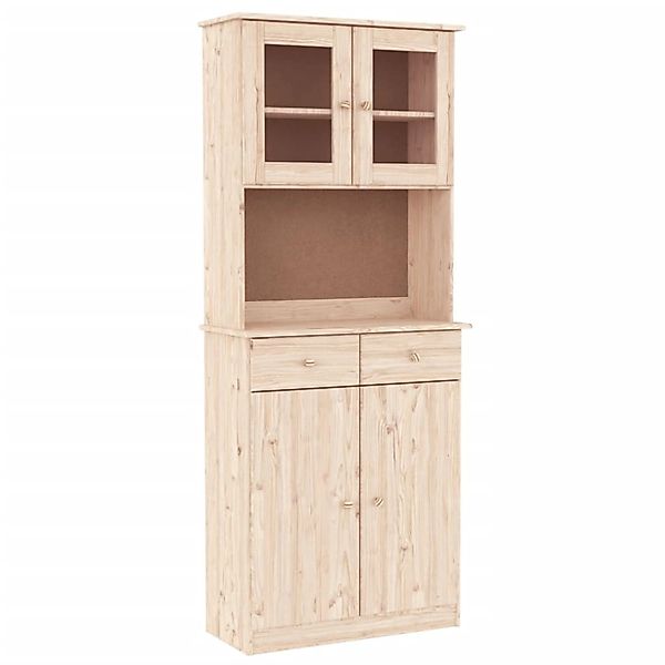 vidaXL Highboard ALTA 77x35x188 cm Massivholz Kiefer 3187775 günstig online kaufen