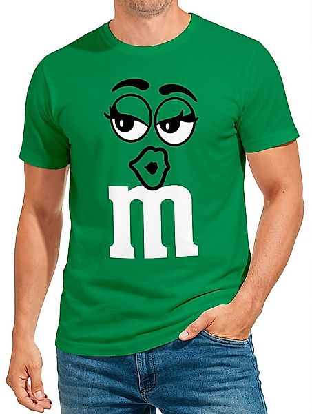 MoonWorks Print-Shirt Herren T-Shirt Fasching Karneval M Aufdruck Gruppenko günstig online kaufen