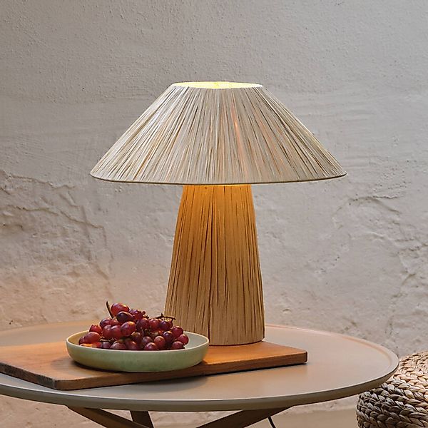 OSRAM Tischleuchte Decor Bamboo Paper Hut, Bambus, E27 günstig online kaufen