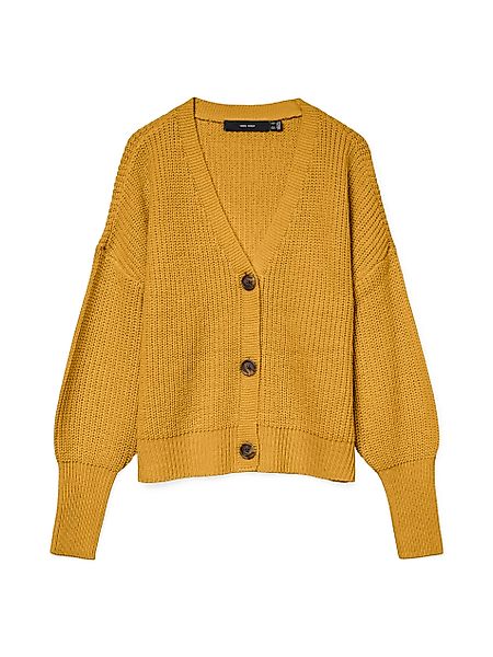 Vero Moda Strickjacke VMLEA LS V-NECK günstig online kaufen