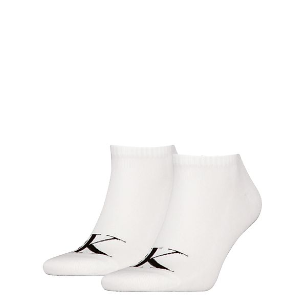 Calvin Klein Jeans Sneakersocken "CKJ MEN SNEAKER 2P MONOGRAM", (2 Paar, 2 günstig online kaufen