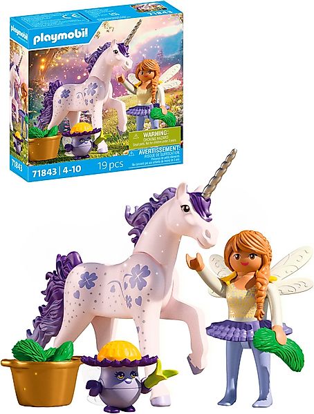 Playmobil® Sammeleinhorn, Glückslavendel mit Fee (71843), günstig online kaufen
