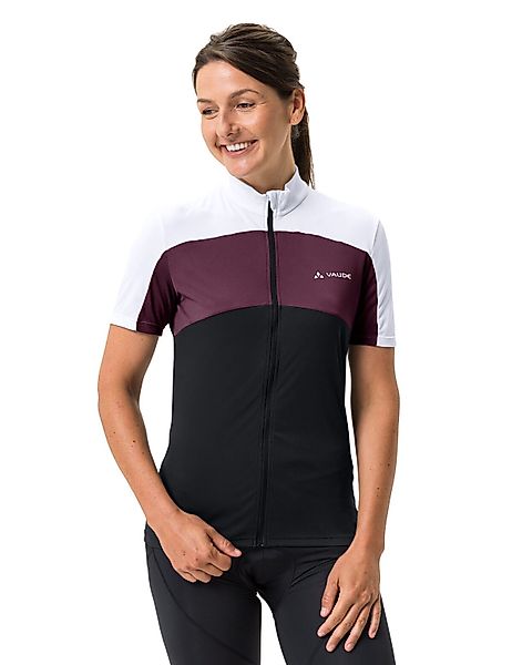 VAUDE Radtrikot "WOMENS MATERA FZ TRICOT" 1 tlg. Fahrradshirt Colorblocking günstig online kaufen
