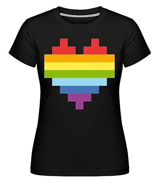 Rainbow Heart · Shirtinator Frauen T-Shirt günstig online kaufen