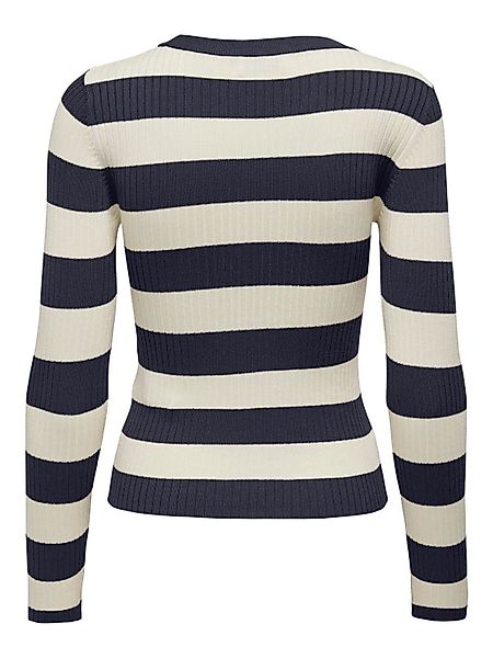 JACQUELINE de YONG Strickpullover Gestreift Langarm günstig online kaufen