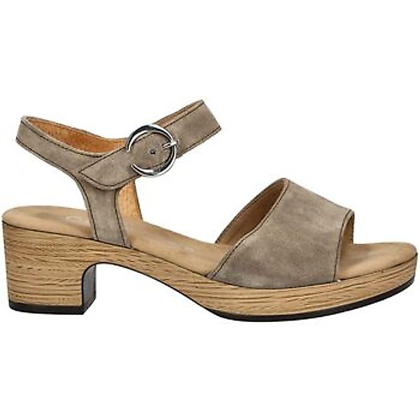 Gabor Comfort Riemchensandale "Gabor Comfort Sandalen Veloursleder" günstig online kaufen