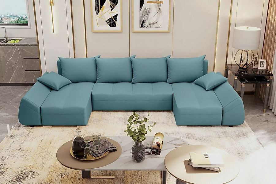 99rooms Wohnlandschaft Madeira, U-Form, Eckcouch, Sofa, Sitzkomfort, mit Be günstig online kaufen