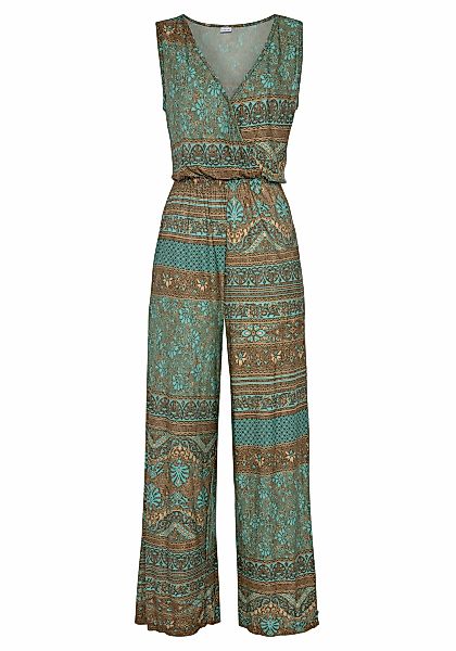LASCANA Overall, mit überlappendem V-Ausschnitt, sommerlicher Jumpsuit mit günstig online kaufen