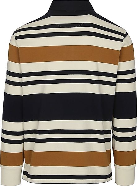 Gant Heavy Rugger Shield Poloshirt Beige Navy - Größe XXL günstig online kaufen