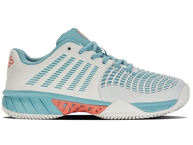 K-Swiss Performance Express Light 3 Clay/Sandplatz weiss/hellblau Damen Ten günstig online kaufen