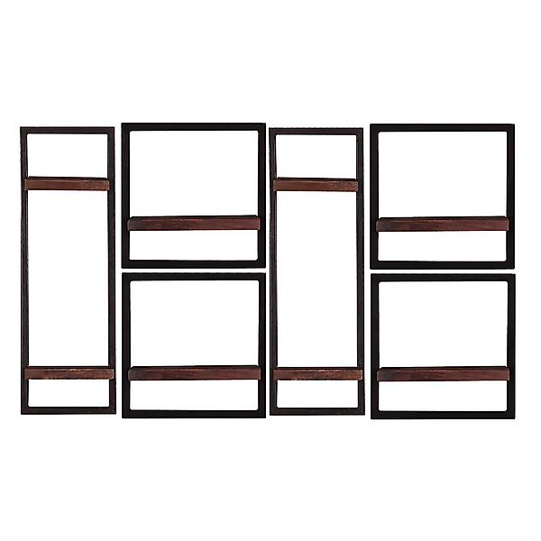 Wohnzimmerregale im Kolonialstil Wandmontage (sechsteilig) günstig online kaufen