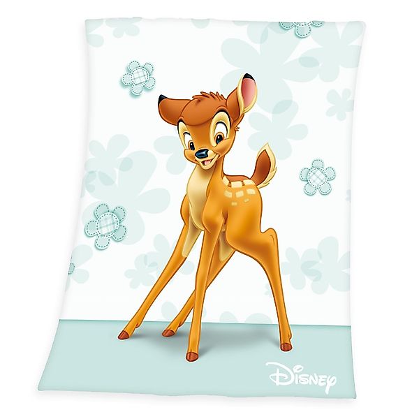 Wohndecke Disney Bambi Microfaser Flauschdecke 75 günstig online kaufen