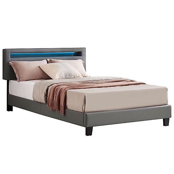 CARO-Möbel Polsterbett CARIBO, Polsterbett 120x200 cm günstig online kaufen