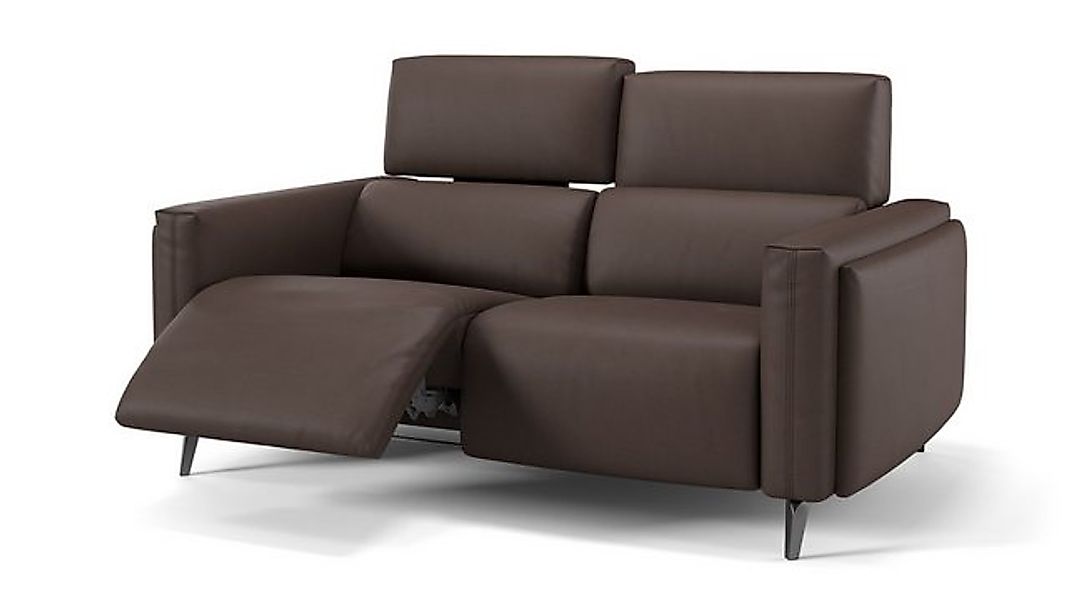 Sofanella 2-Sitzer Leder AVELLA, Relaxsofa, Designsofa, Designer Couch, Ita günstig online kaufen