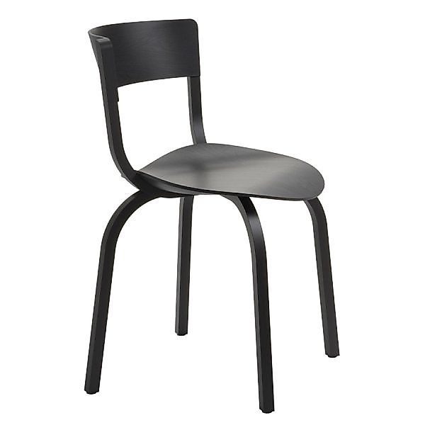 THONET 404 Holzstuhl | Eiche schwarz gebeizt günstig online kaufen