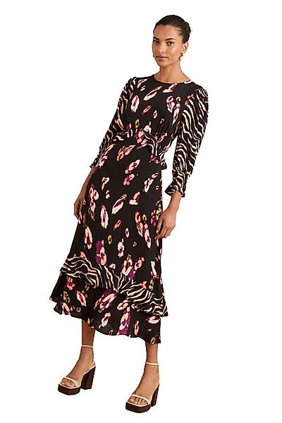 Love & Roses Midikleid Love & Roses Midikleid mit Schößchen (1-tlg) günstig online kaufen