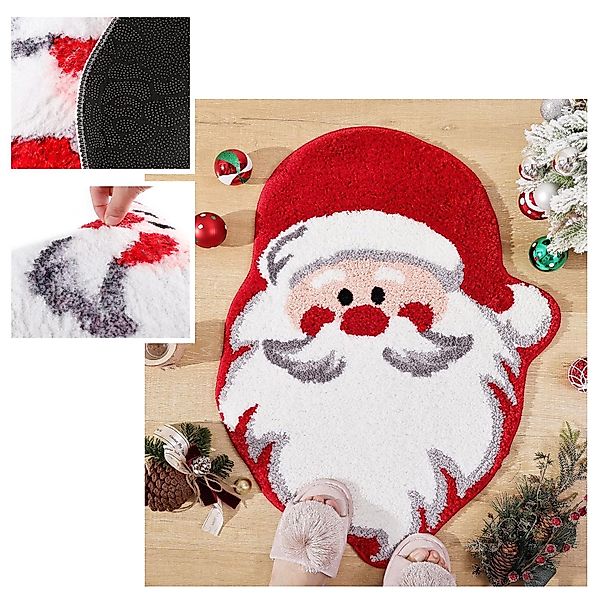 BTTO TEPP Kinderteppich Weihnachtsteppich Kaschmir Geformte günstig online kaufen