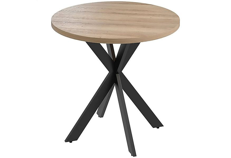 BlingBin Esstisch Küchentisch rund Esszimmertisch mit Spinnenfuß Kleiner Ti günstig online kaufen