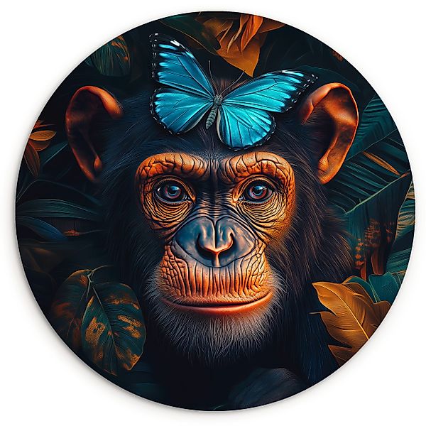 MuchoWow Gemälde Schimpanse - Affe - günstig online kaufen