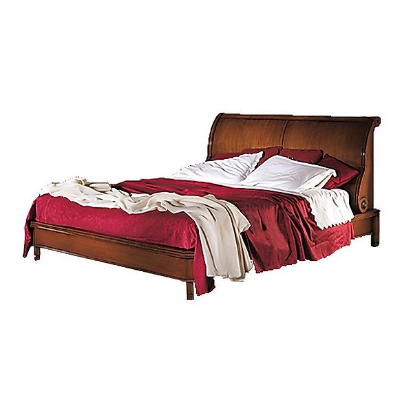 JVmoebel Bett Bett Polster Design Luxus Doppelbetten Braun 160x200cm (Bett) günstig online kaufen