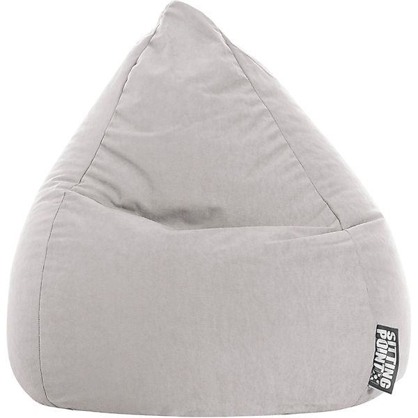 Sitting Point Sitzsack BeanBag Easy 120 l Grau günstig online kaufen