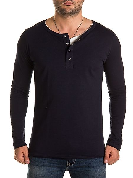 WOTEGA Langarmshirt WOTEGA - V-Neck Double günstig online kaufen