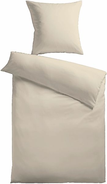 KiNZLER Bettwäsche "Mikrofaser Fleece" 2 Stk. tlg. Uni Farben, angenehm war günstig online kaufen