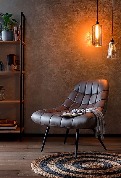 SalesFever Relaxsessel "Komfortabler Sessel zum Entspannen" XXL-Sitzfläche günstig online kaufen