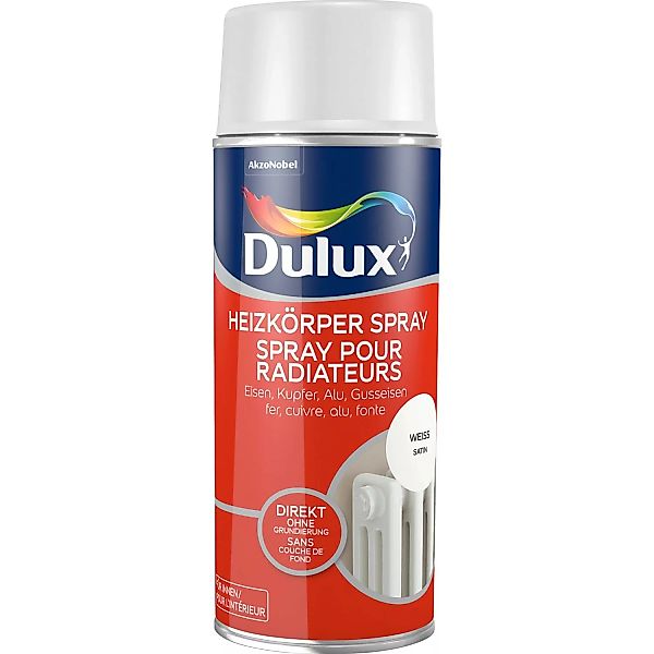 Dulux Fresh Up Heizkörper-Lackspray Satin Weiß 400 ml günstig online kaufen