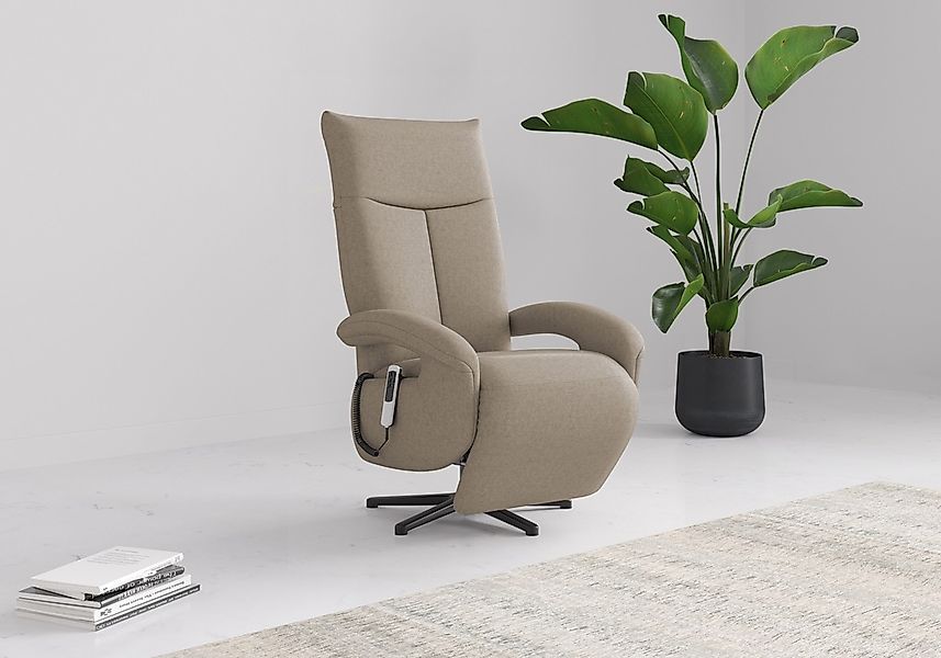 sit&more TV-Sessel "Emely, inkl. Kopfteilverstellung & 360 Drehfunktion" wa günstig online kaufen