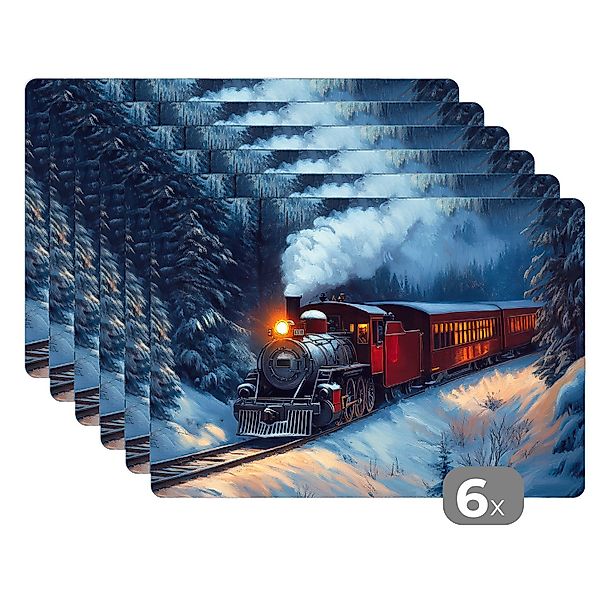 MuchoWow Platzset Zug - Weihnachten - günstig online kaufen