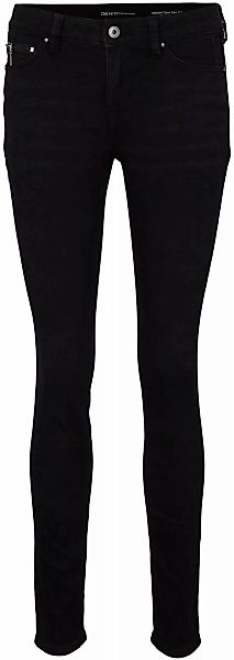 Tom Tailor Denim Damen Jeans JONA - Extra Skinny Fit - Schwarz - Clean Dark günstig online kaufen