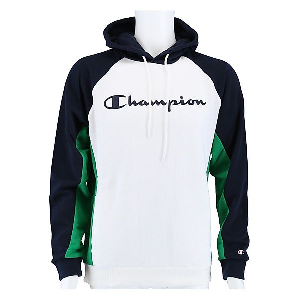 Champion Kapuzenpullover (Hoodie) American Classics weiss/navyblau günstig online kaufen