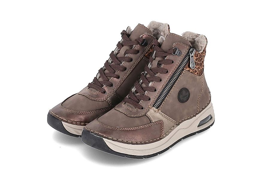 Rieker Rieker 44565-25 Damen Kunstleder braun Winterstiefel günstig online kaufen
