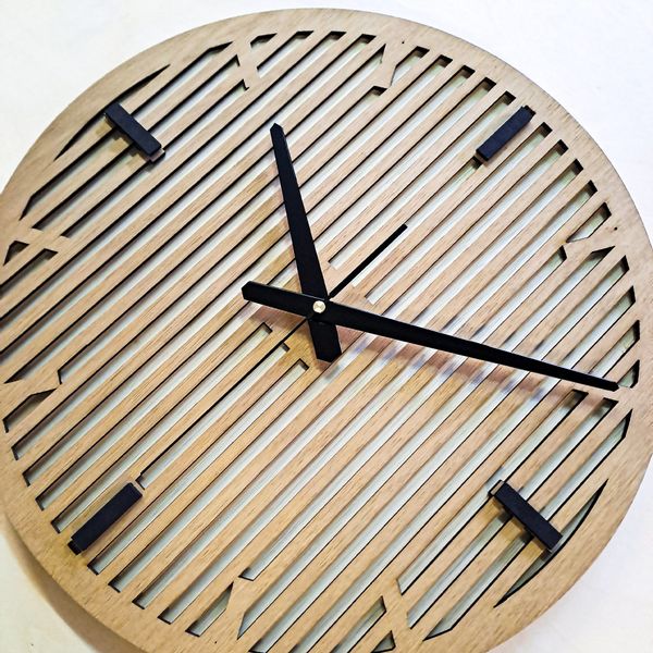 ORNAMENTI Wanduhr Grosse, moderne Wanduhr, geometrisch, günstig online kaufen
