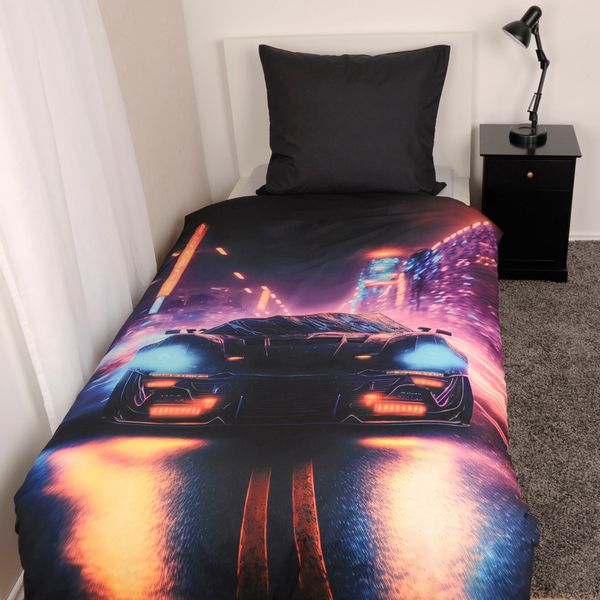 Herding Young Collection Bettwäsche YC Neoncar, günstig online kaufen