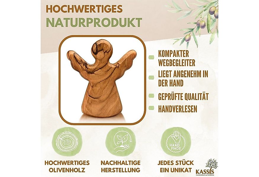 Kassis Engelfigur Schutzengel als Handschmeichler mit Spruch "Lieblingsmens günstig online kaufen