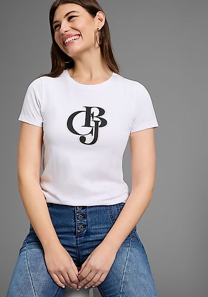 Bruno Banani T-Shirt mit Logo-Print und günstig online kaufen