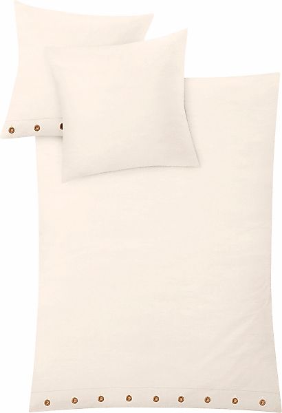 Kleine Wolke Bettwäsche "Leinna" 2 Stk. tlg. Leinen-Mix günstig online kaufen