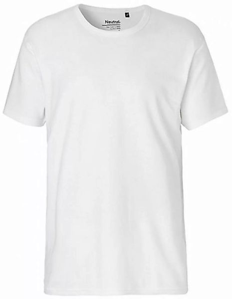 Neutral Rundhalsshirt Herren Interlock T-Shirt / 100% Fairtrade Baumwolle günstig online kaufen